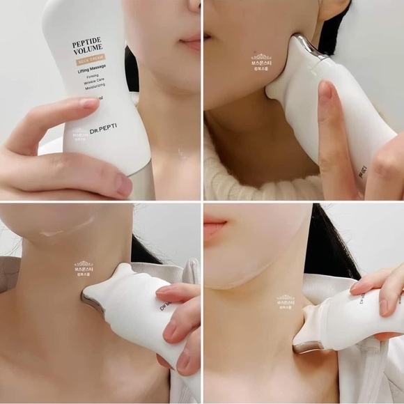 Dr.PEPTI Peptide Volume Neck Cream Anti-Aging and Lifting Massager - Picture 3 of 4